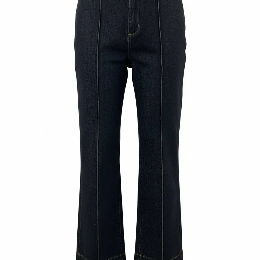 Jeans gamba dritta con nervatura DORABELLA Blu / 52