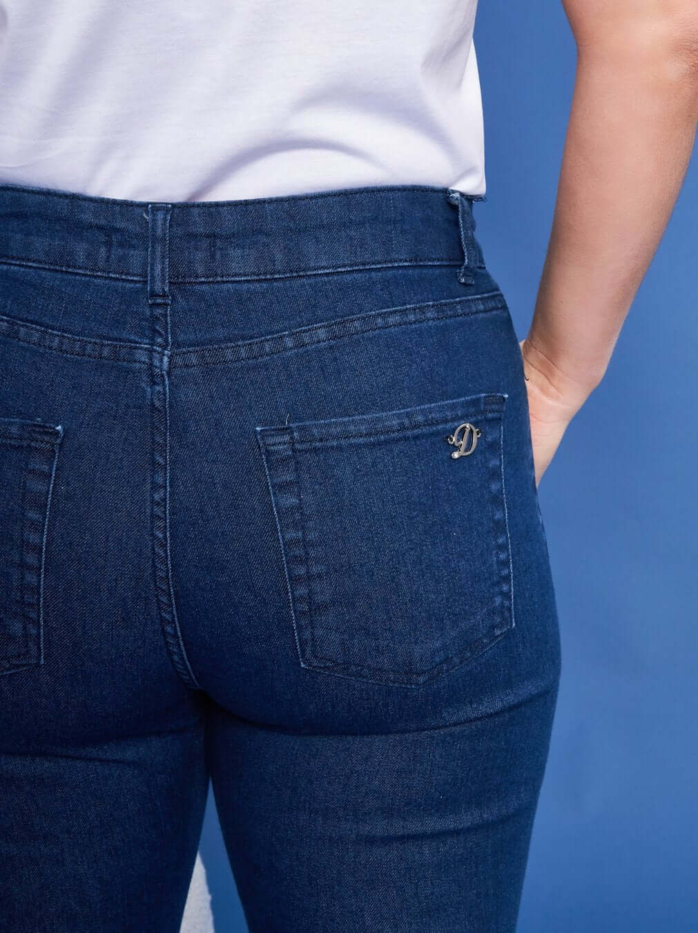 Jeans skinny in denim stretch BLU DORABELLA