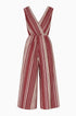 Jumpsuit ampia con scollo a "V" incrociato e fusciacca in vita Unica by Dorabella