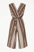 Jumpsuit ampia con scollo a "V" incrociato e fusciacca in vita Unica by Dorabella
