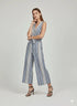 Jumpsuit ampia con scollo a "V" incrociato e fusciacca in vita Unica by Dorabella