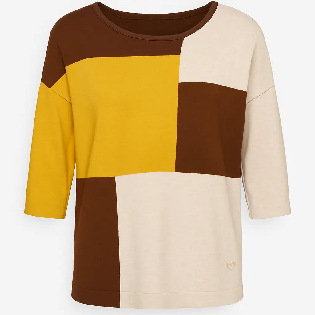 KIMONO D.M/ACRILICO CACAO-BEIGE DORABELLA