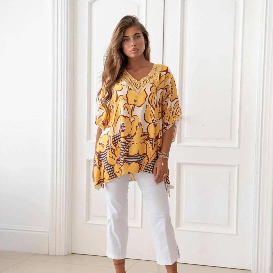 Kaftano fantasia in viscosa FANTASIA DORABELLA