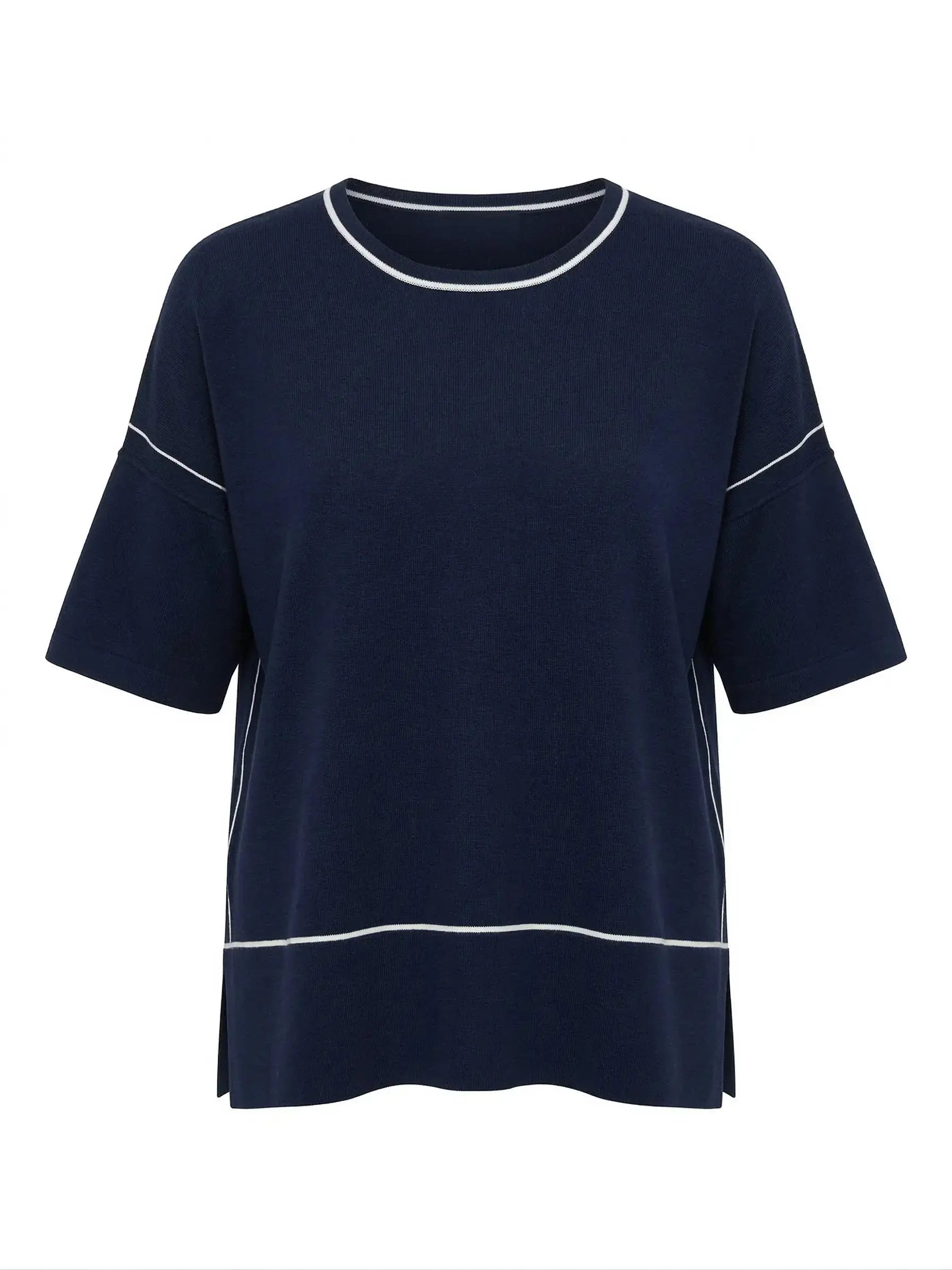 Kimono con profili vaniglia DORABELLA