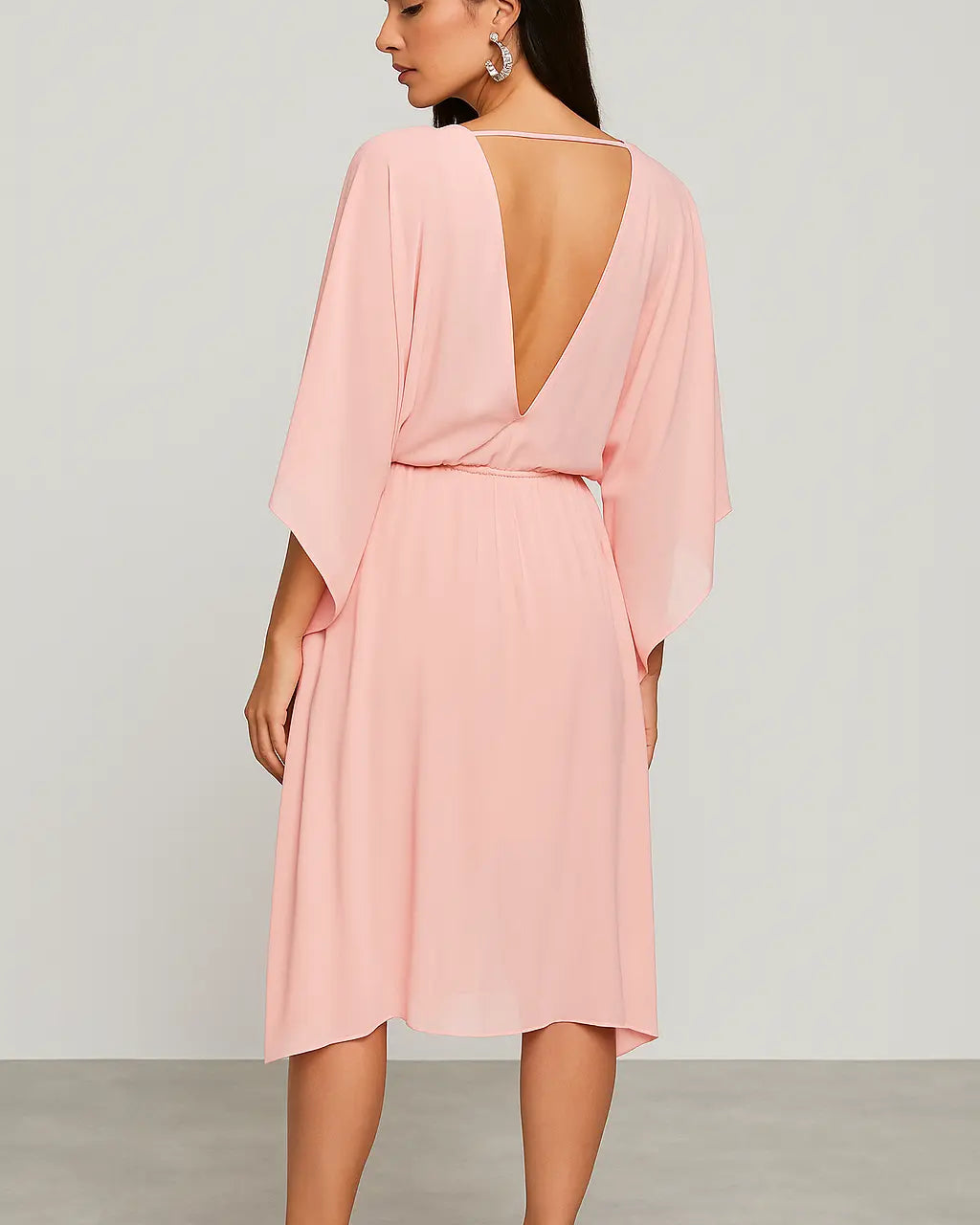 Kimono copricostume asimmetrico con fusciacca Unica by Dorabella