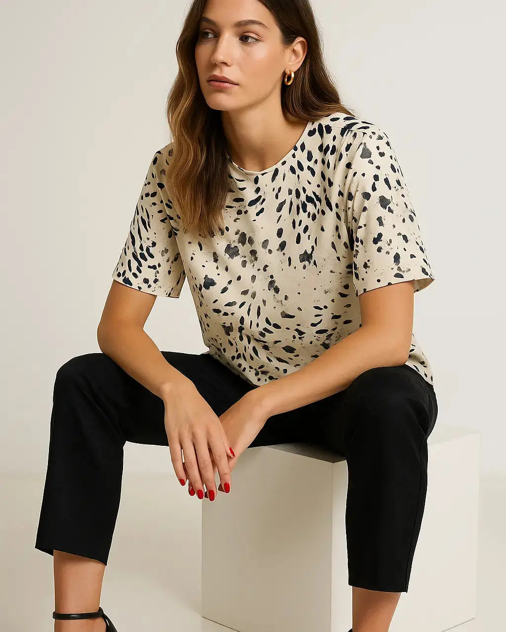 Kimono girocollo fantasia DORABELLA