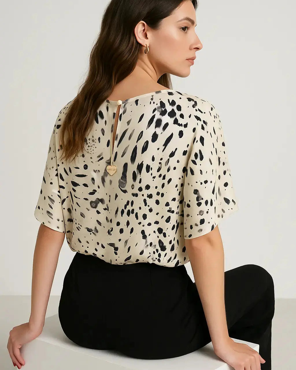 Kimono girocollo fantasia DORABELLA