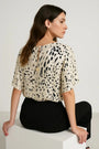 Kimono girocollo fantasia DORABELLA