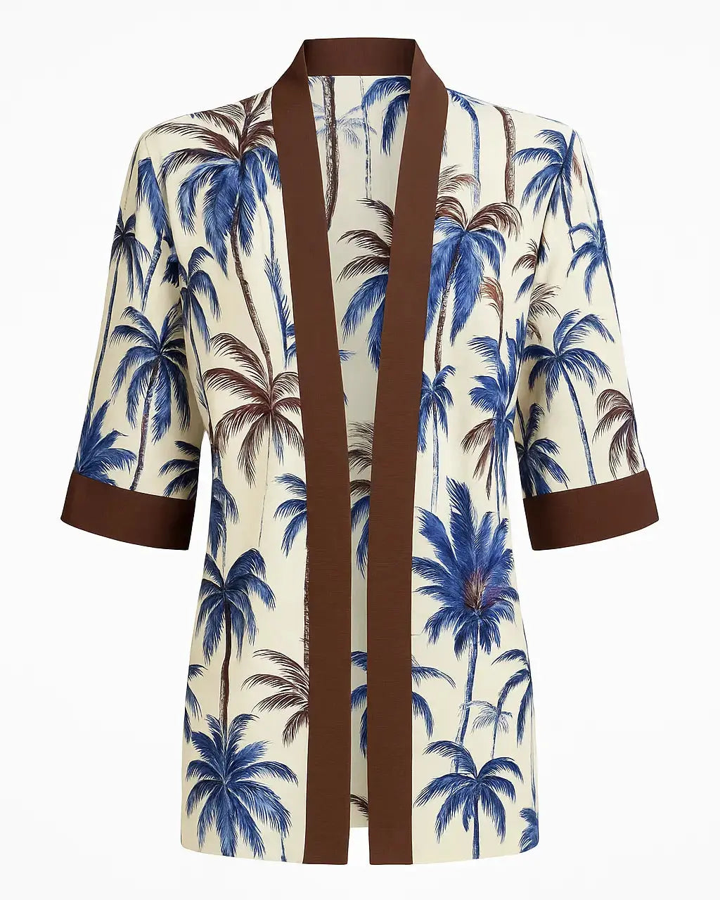 Kimono in fantasia jungle con fusciacca DORABELLA