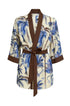 Kimono in fantasia jungle con fusciacca DORABELLA