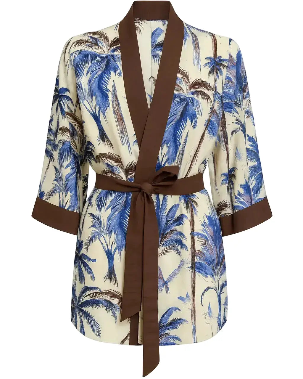 Kimono in fantasia jungle con fusciacca DORABELLA