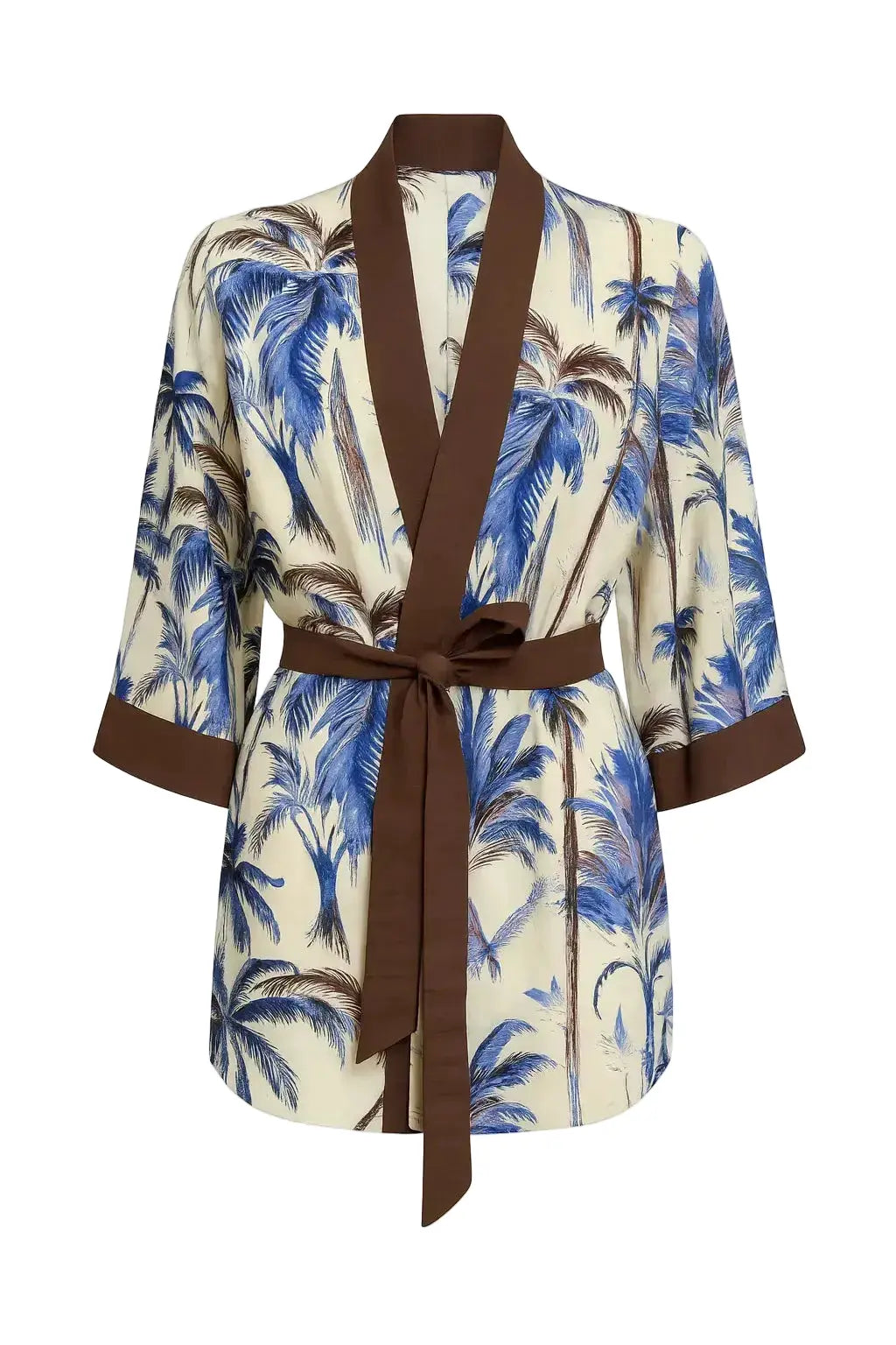 Kimono in fantasia jungle con fusciacca DORABELLA