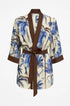 Kimono in fantasia jungle con fusciacca DORABELLA