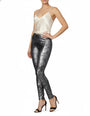 Leggings lurex ARGENTO IRONICA