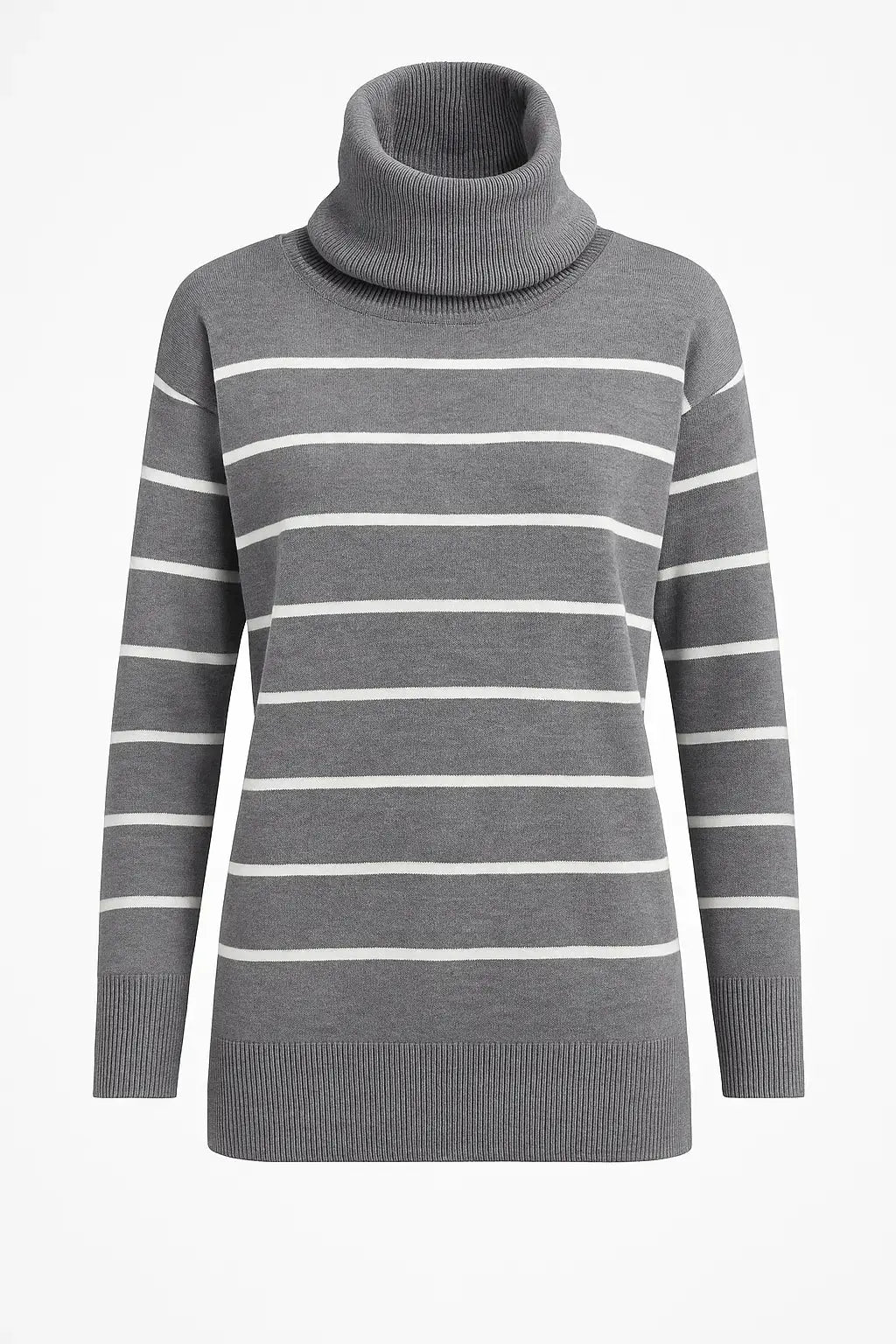 Lupetto a righe con collo removibile DORABELLA PIU'