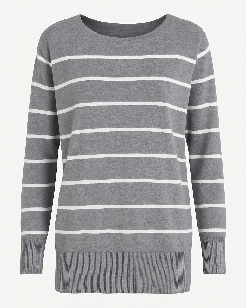 Lupetto a righe con collo removibile DORABELLA PIU'