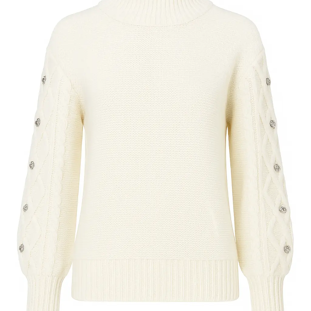 Lupetto con applicazioni strass DORABELLA