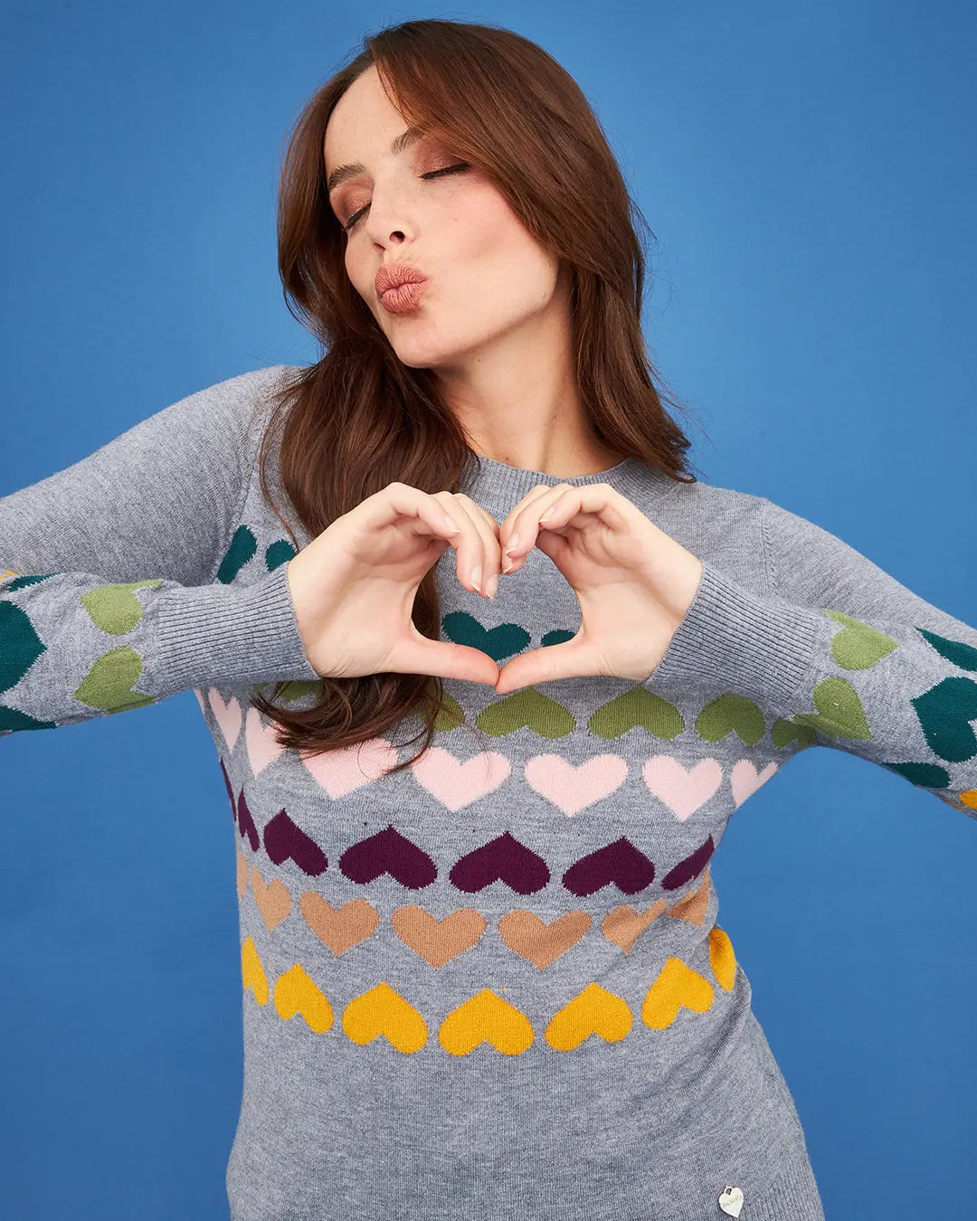 Maglia Girocollo GRIGIO MEDIO DORABELLA