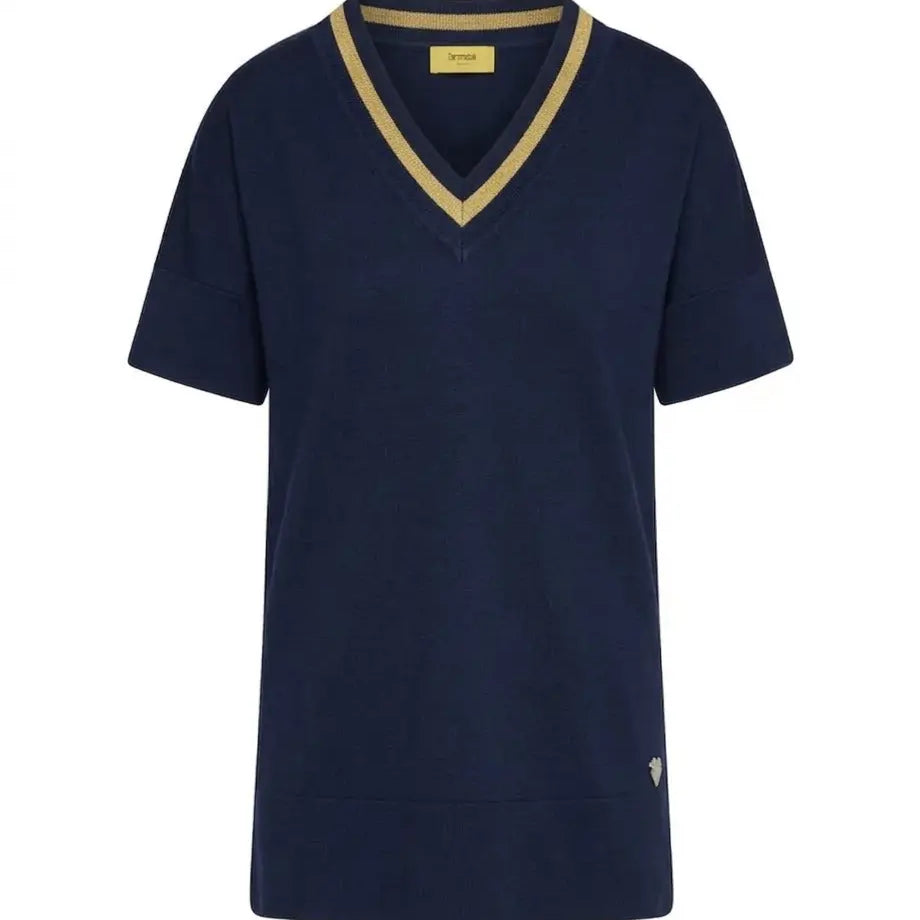 Maglia V NERO DORABELLA PIU'
