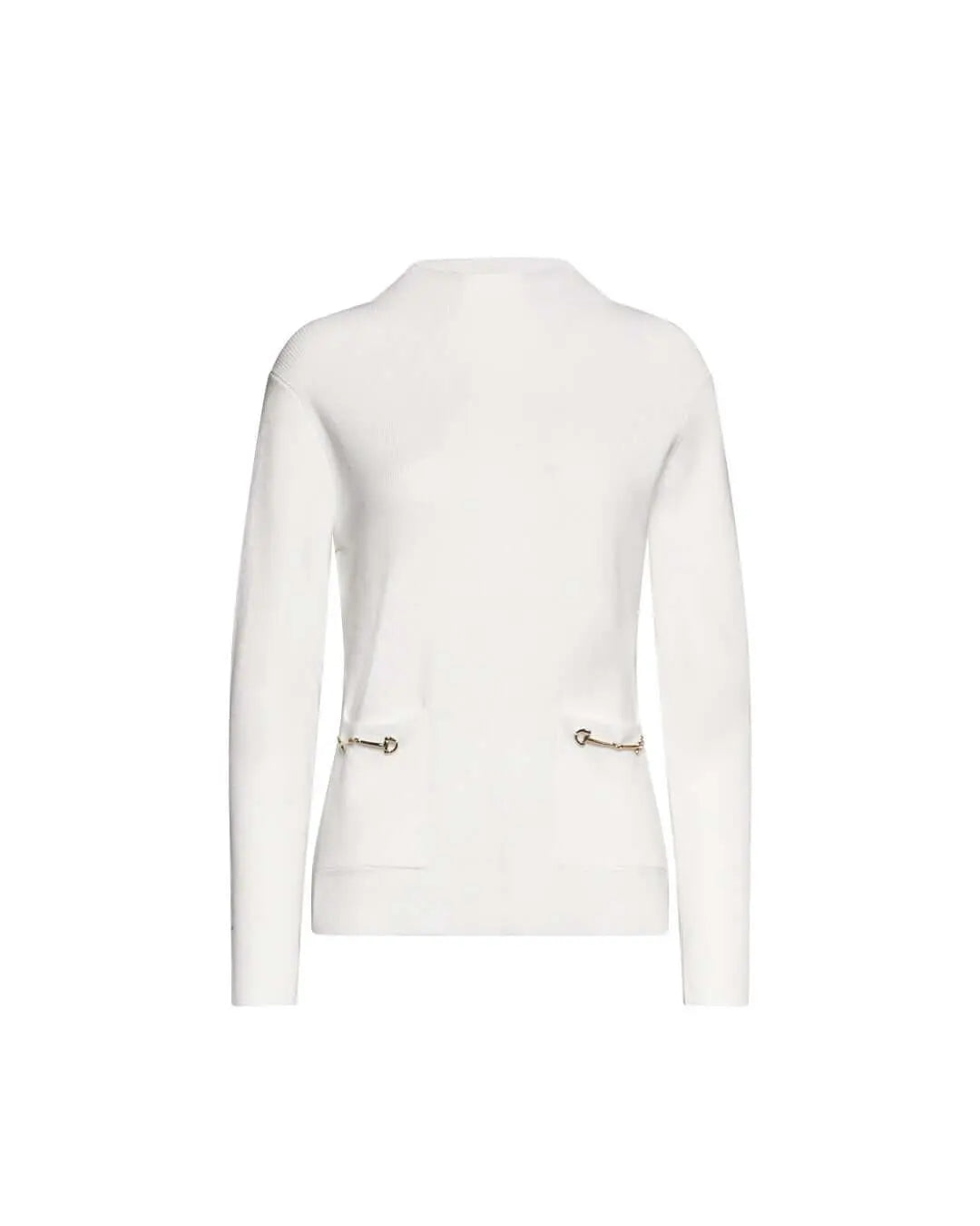 Maglia a collo alto con tasche e morsetti OFF WHITE DORABELLA