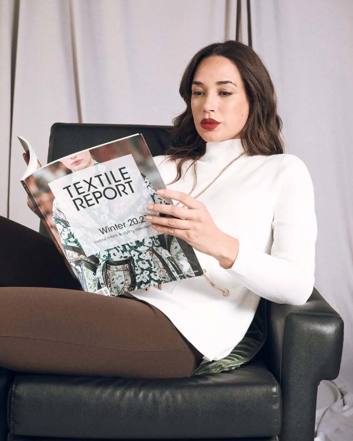 Maglia a collo alto con tasche e morsetti OFF WHITE DORABELLA