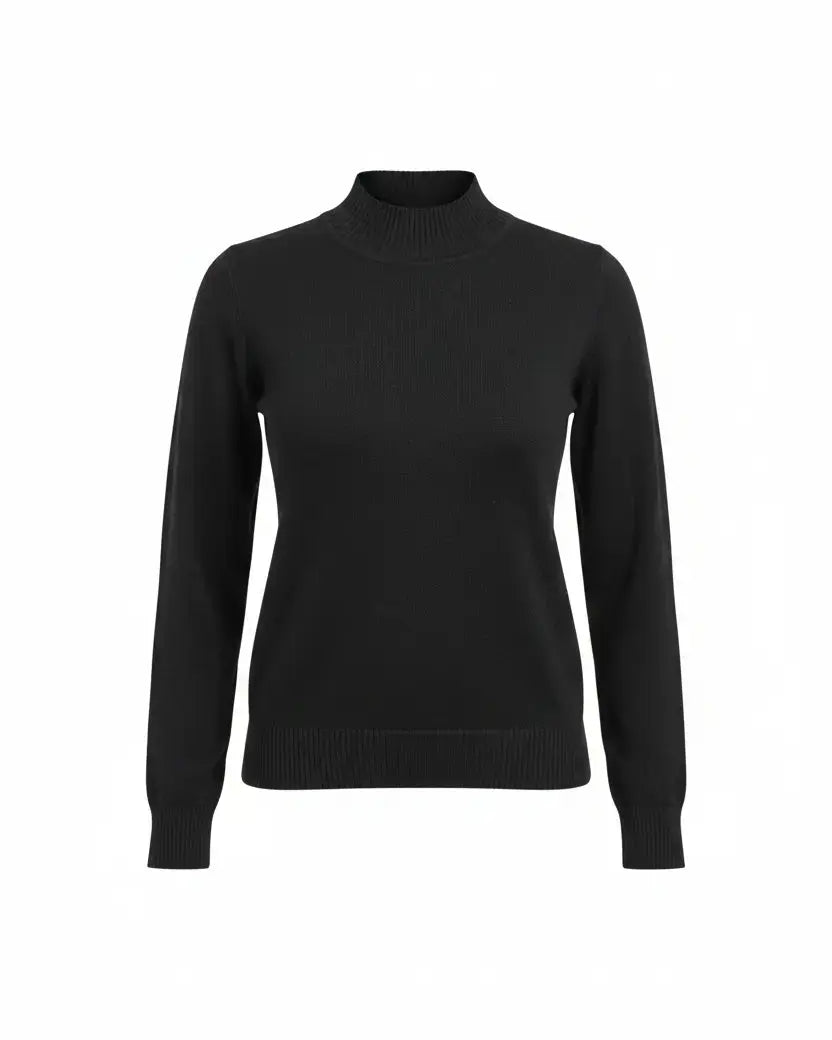 Maglia a mezzo collo con spacchi DORABELLA