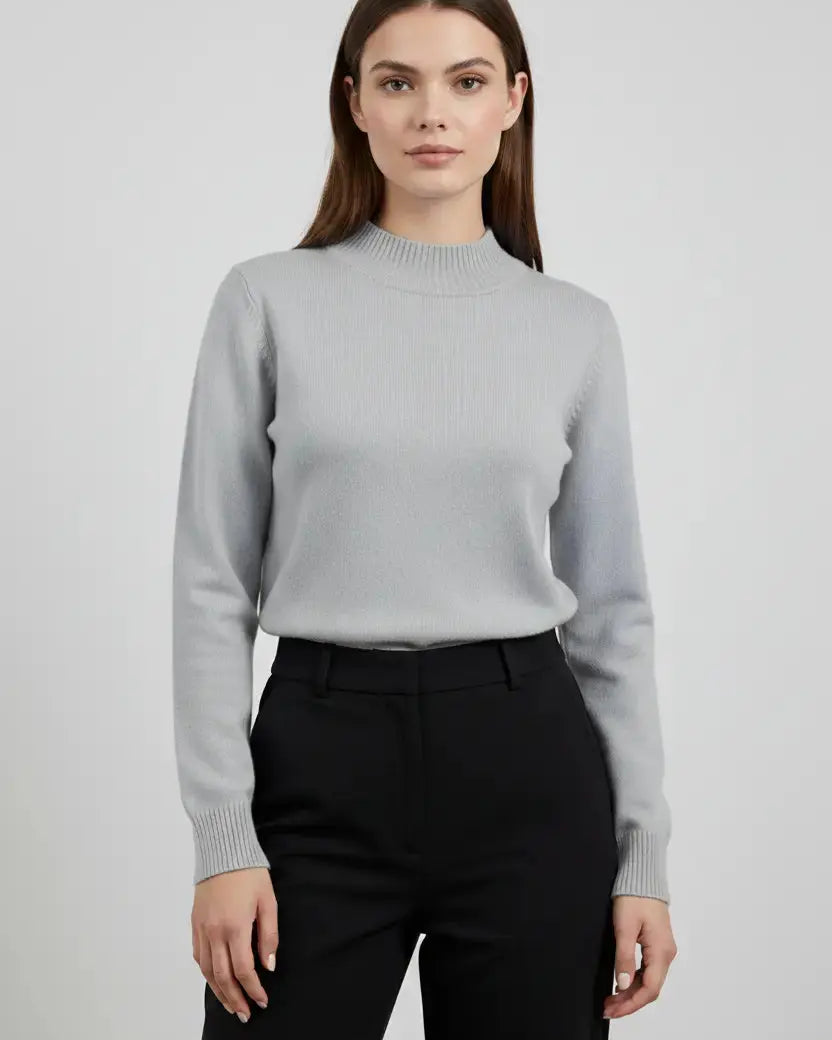 Maglia a mezzo collo con spacchi DORABELLA