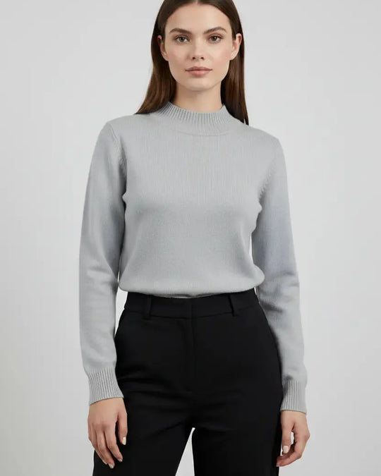 Maglia a mezzo collo con spacchi DORABELLA
