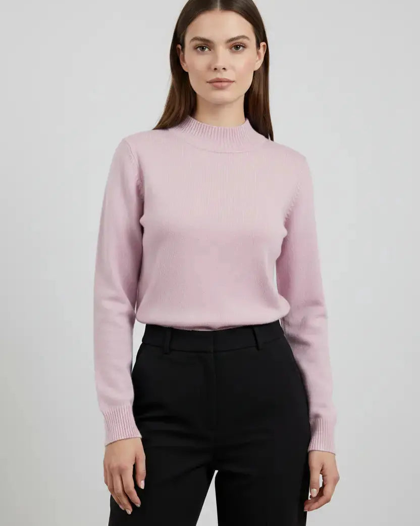 Maglia a mezzo collo con spacchi DORABELLA