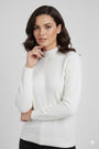 Maglia a mezzo collo con spacchi DORABELLA
