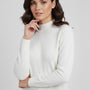 Maglia a mezzo collo con spacchi DORABELLA