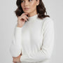 Maglia a mezzo collo con spacchi DORABELLA