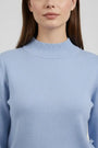 Maglia a mezzo collo con spacchi DORABELLA
