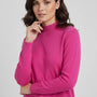 Maglia a mezzo collo con spacchi DORABELLA