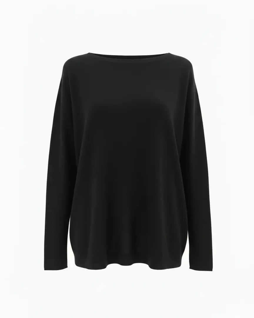 Maglia a scatola in tinta unita DORABELLA