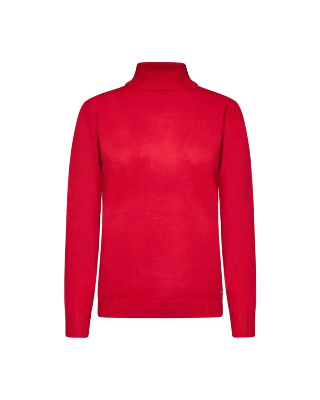 Maglia basic a collo alto risvoltato OFF WHITE DORABELLA