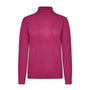 Maglia basic a collo alto risvoltato OFF WHITE DORABELLA