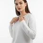 Maglia con applicazioni al girocollo DORABELLA