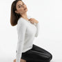 Maglia con applicazioni al girocollo DORABELLA