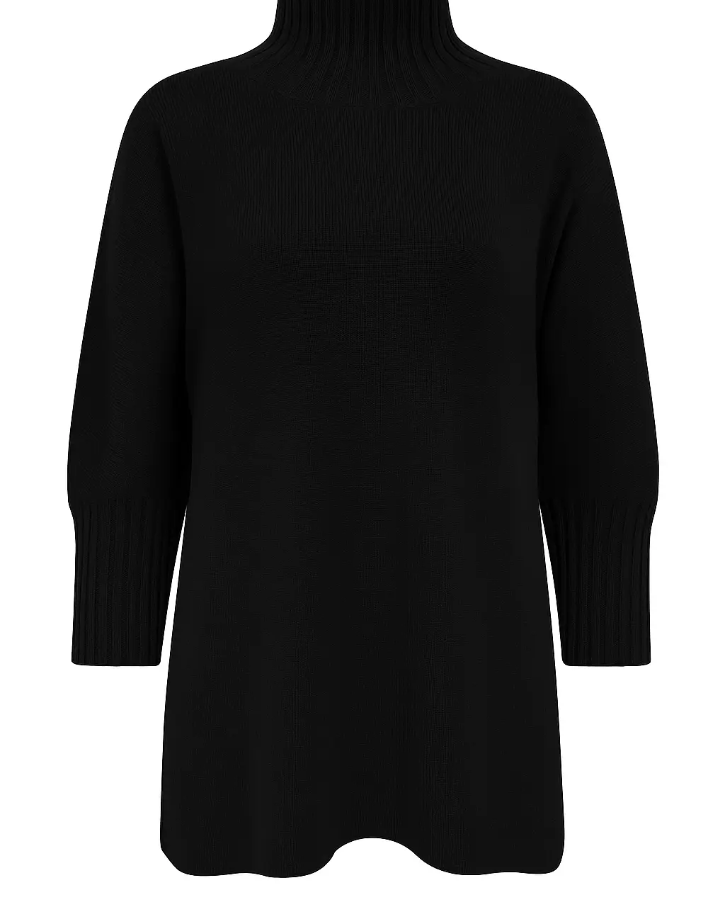 Maglia con collone in tinta unita DORABELLA