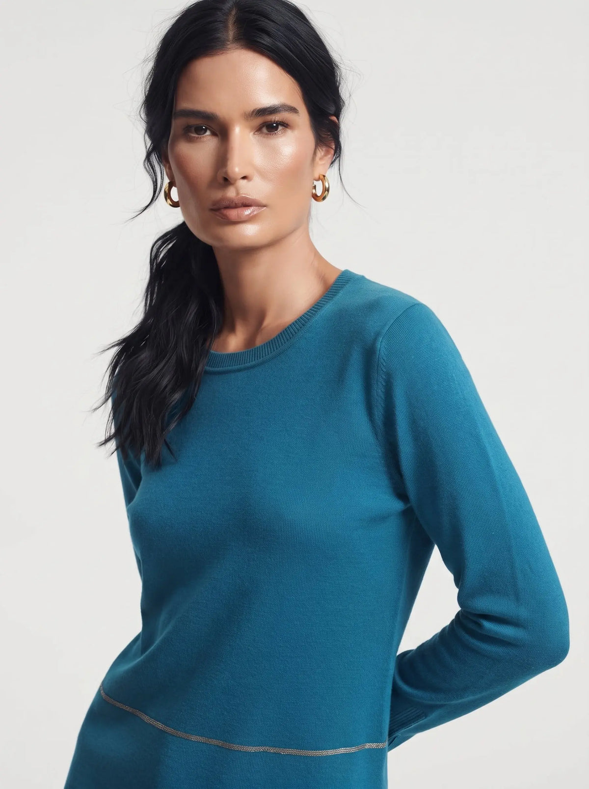 Maglia con dettaglio microchain DORABELLA