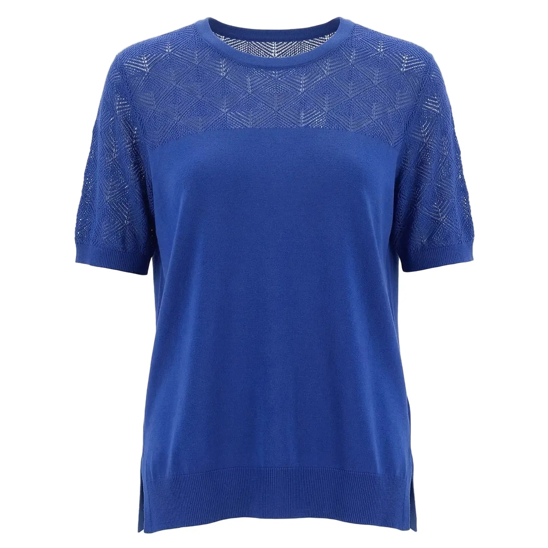 Maglia con girocollo traforato DORABELLA PIU'