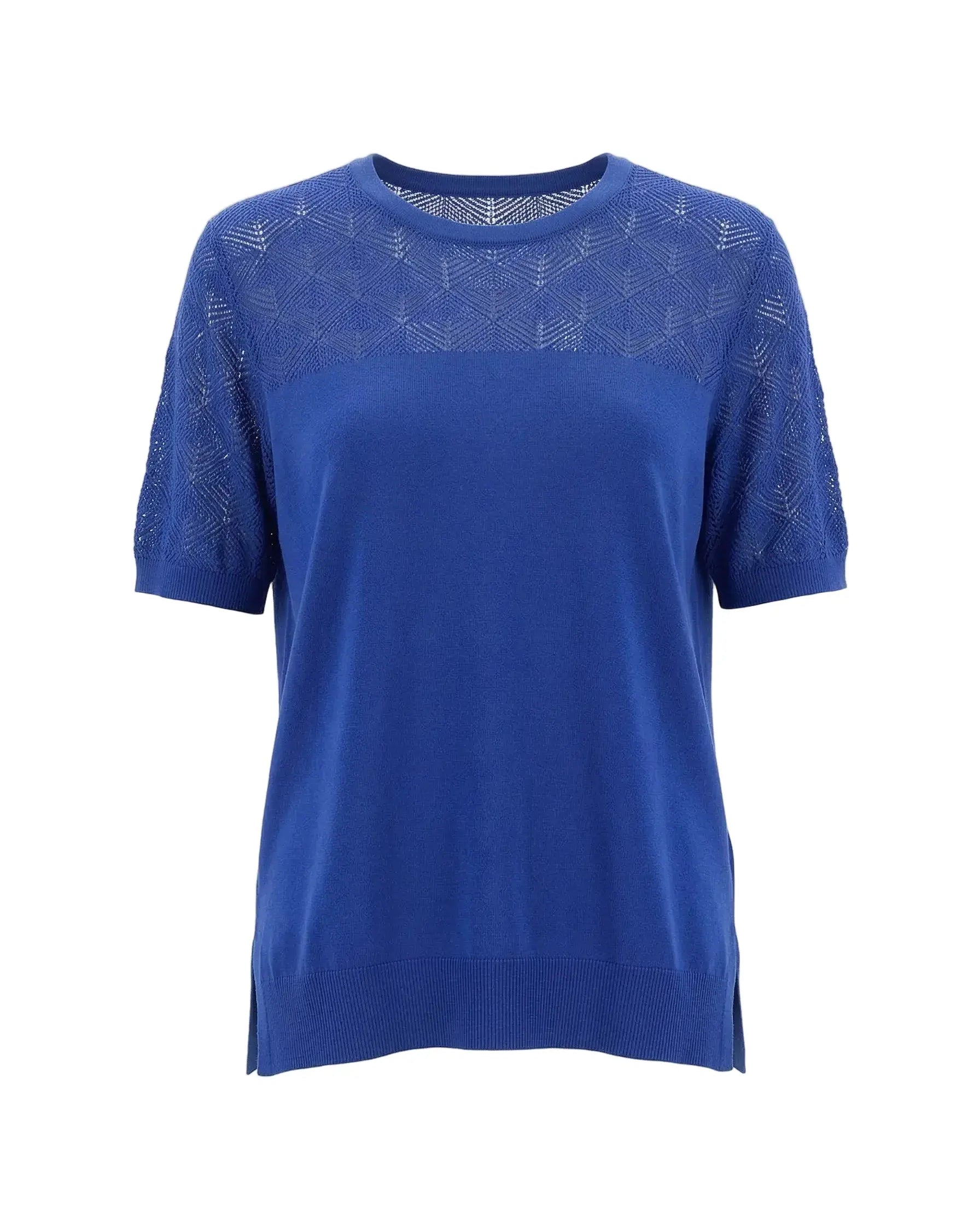Maglia con girocollo traforato DORABELLA PIU'
