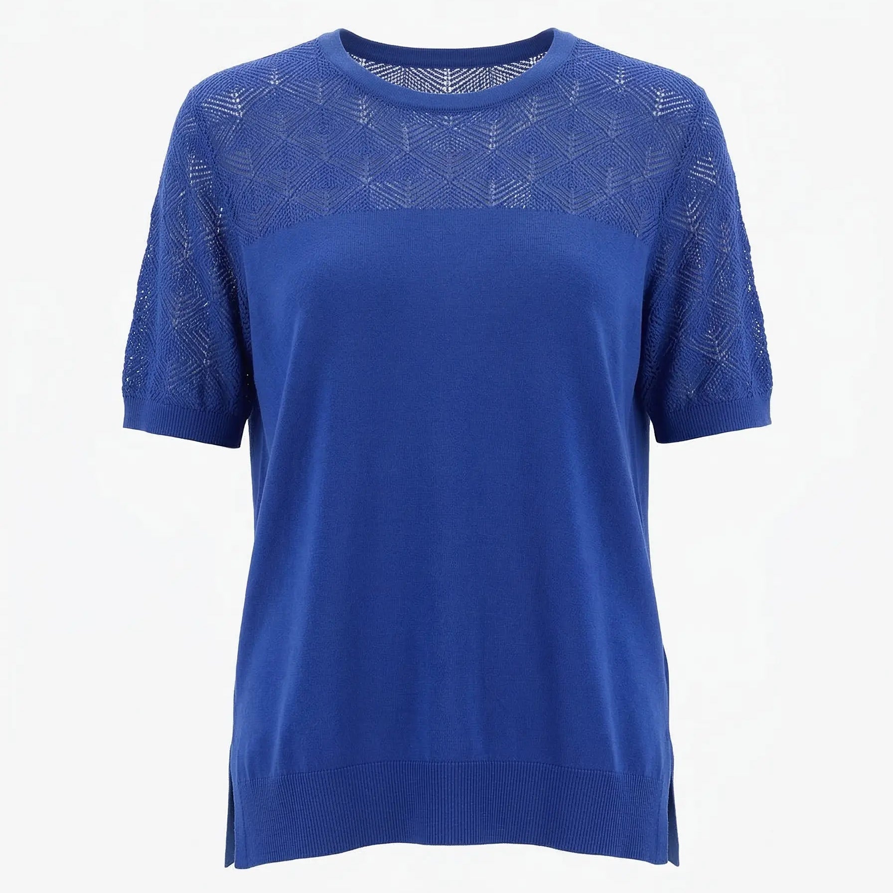 Maglia con girocollo traforato DORABELLA PIU'