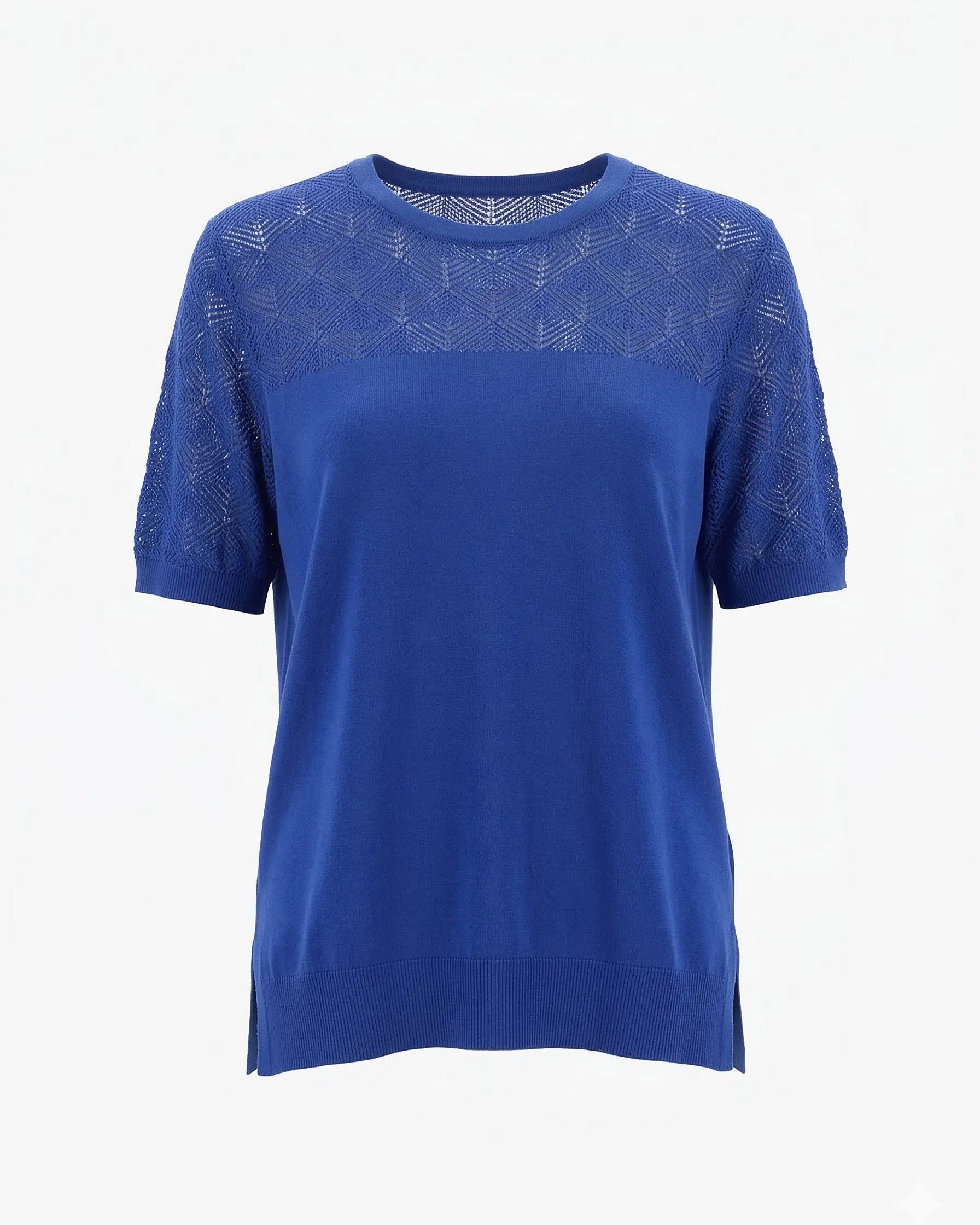 Maglia con girocollo traforato DORABELLA PIU'