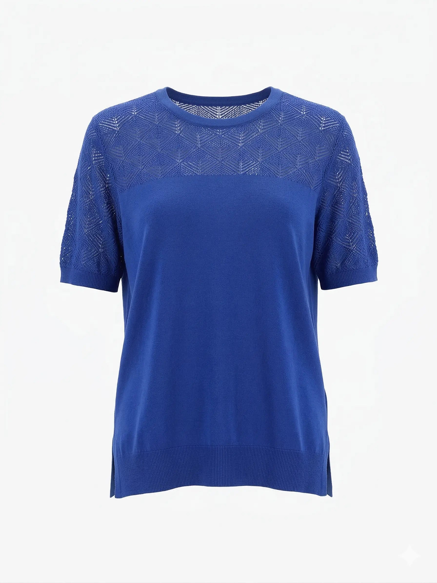 Maglia con girocollo traforato DORABELLA PIU'