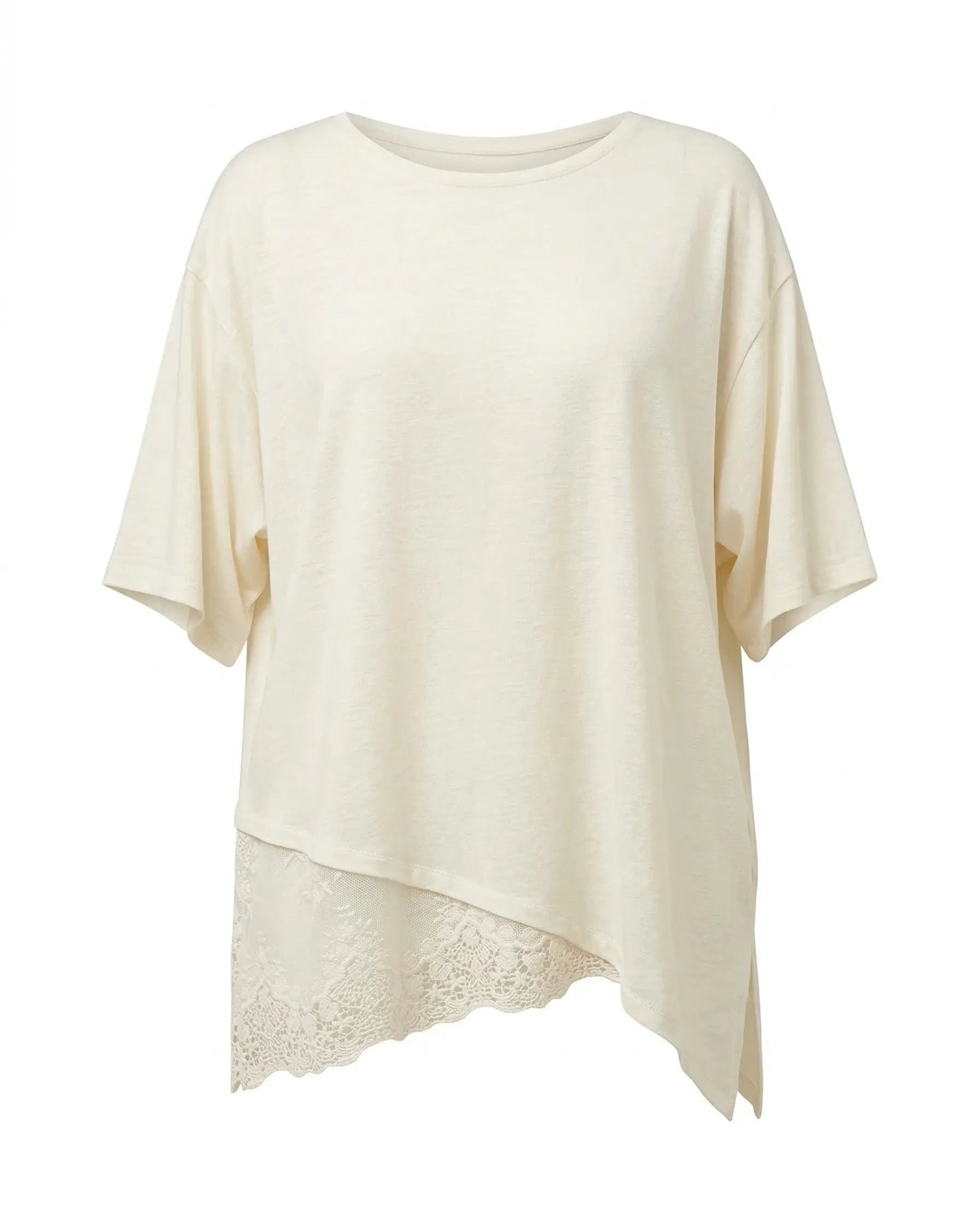 Maglia con inserti in pizzo DORABELLA PIU'