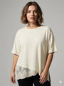 Maglia con inserti in pizzo DORABELLA PIU'