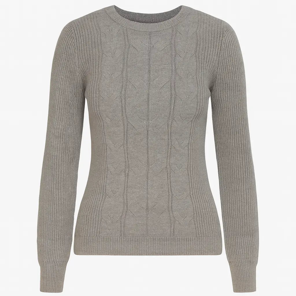 Maglia con maniche a sbuffo GRIGIO DORABELLA