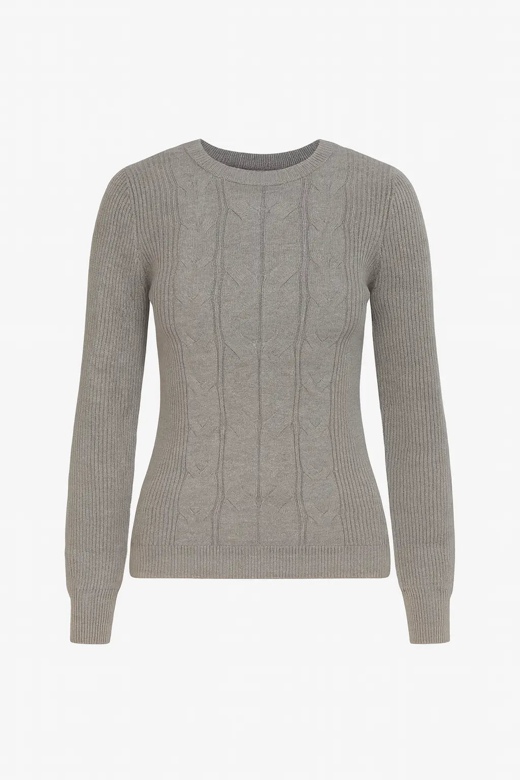 Maglia con maniche a sbuffo GRIGIO DORABELLA